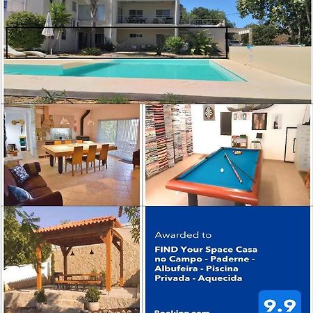 Find Your Space Casa No Campo - Paderne - Albufeira - Piscina Privada - Aquecida A Pedido Extérieur photo